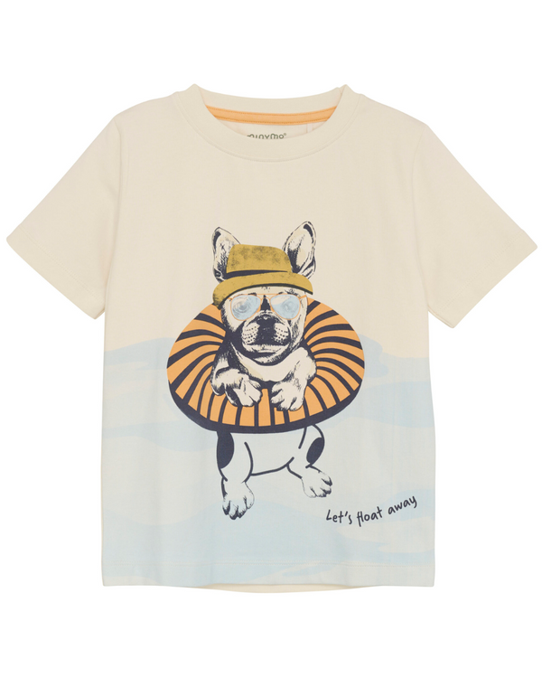 TRICOU DIN BUMBAC SWIMMING DOG