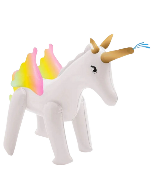 UNICORN RAINBOW SMALL INFLATABLE SPRINKLER