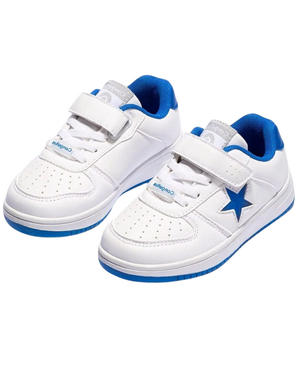 WHITE SCHOOL TENNIS WITH LIGHTS, UNISEX