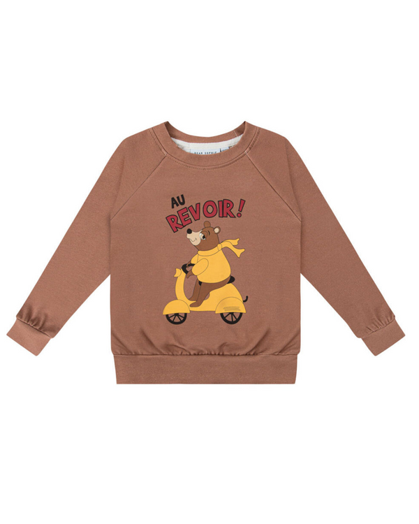 MOTOBEAR BROWN BLOUSE