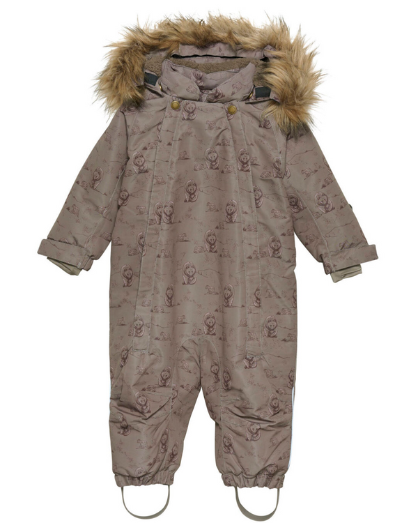 EN FANT CHOCOLATE CHIP WINTER COAT