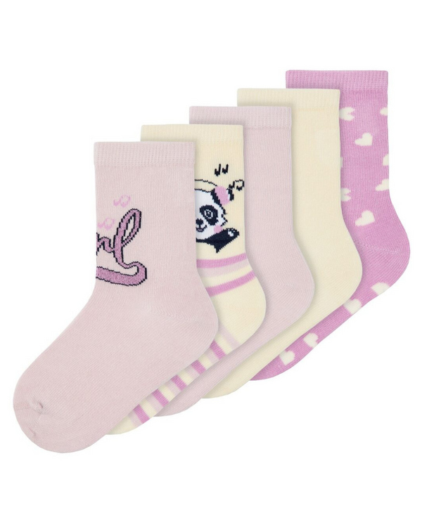 SET OF PINK PANDA SOCKS