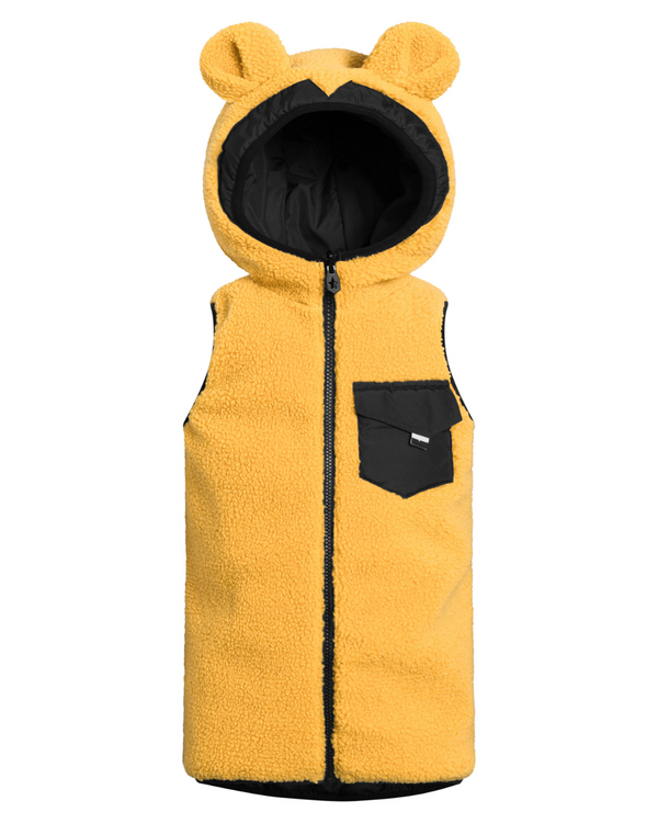 REVERSIBLE TEDDY FLEECE VEST