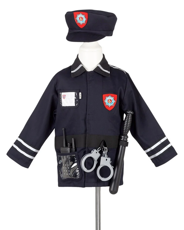 POLICE OFFICER COSTUME 4-7Y 