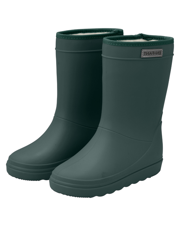 GREEN THERMAL BOOTS EN FANT