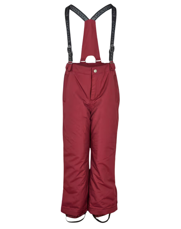 WATERPROOF PANTS WITH WATTING AND STRAPS